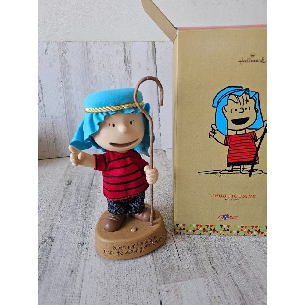 Hallmark Linus pageant large what Xmas about decor‎ Xmas 10" Shepherd 2015 Linus